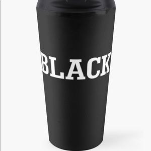 Black Summer Drink Mug Cup